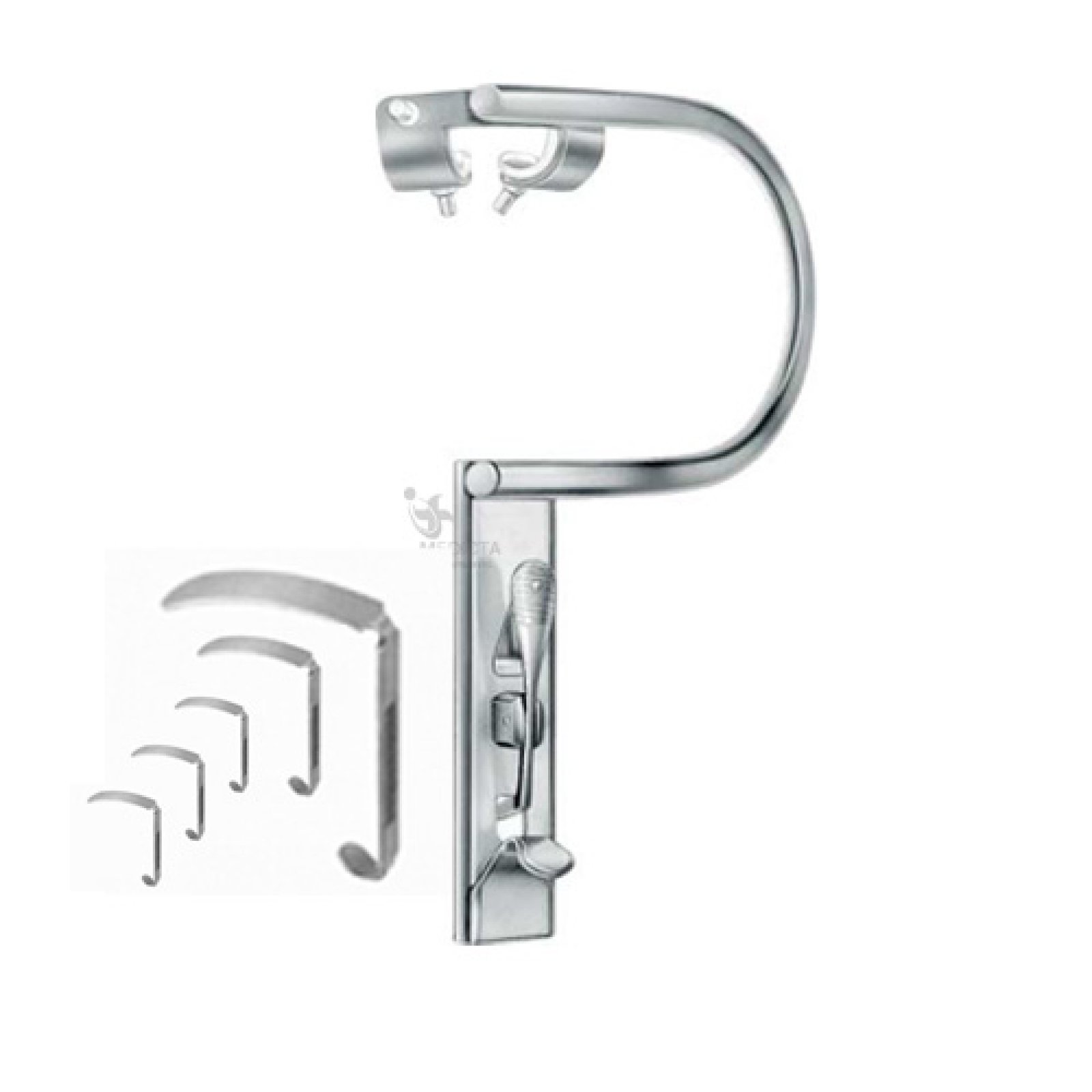 DavisBoyle Mouth Gag Complete Set with Five Tongue Blades